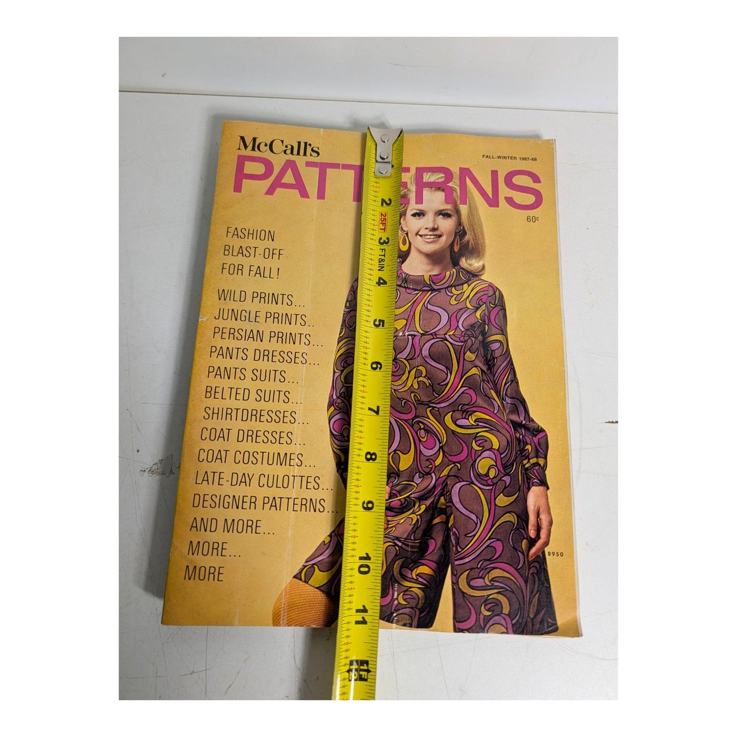 Lot of 2 Vintage 1960s McCall's Pattern Magazines Mod Fashion '68-'69