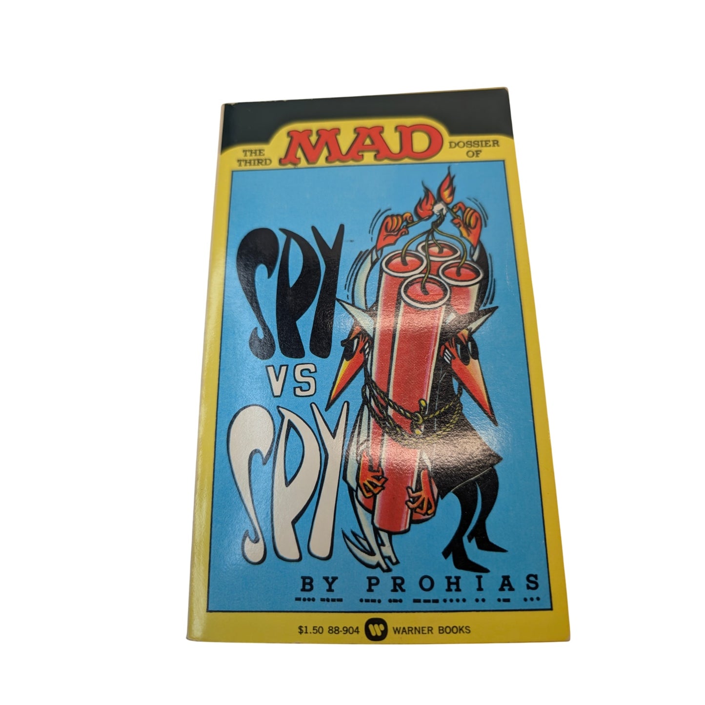 Vintage 1972 MAD Spy vs Spy Third Dossier Paperback by Antonio Prohias