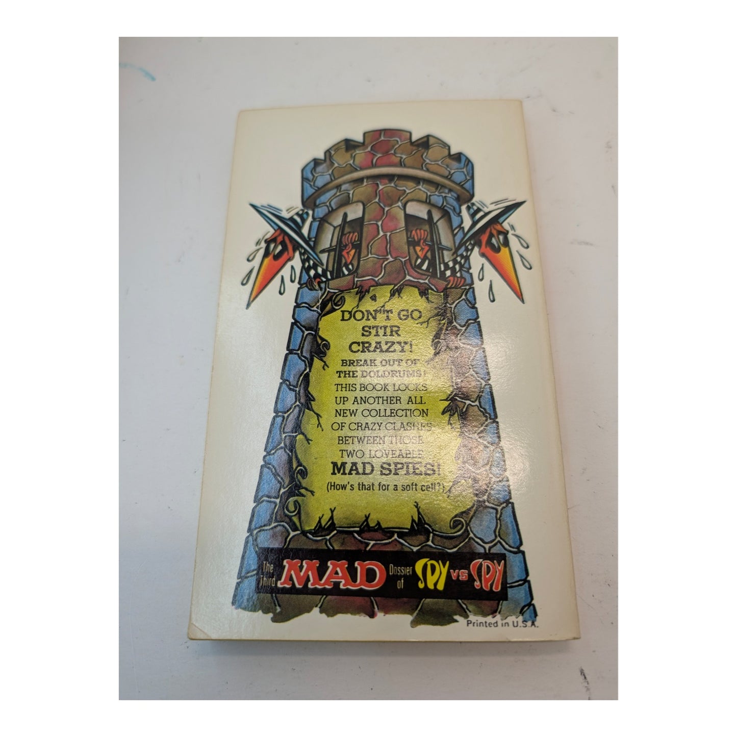 Vintage 1972 MAD Spy vs Spy Third Dossier Paperback by Antonio Prohias