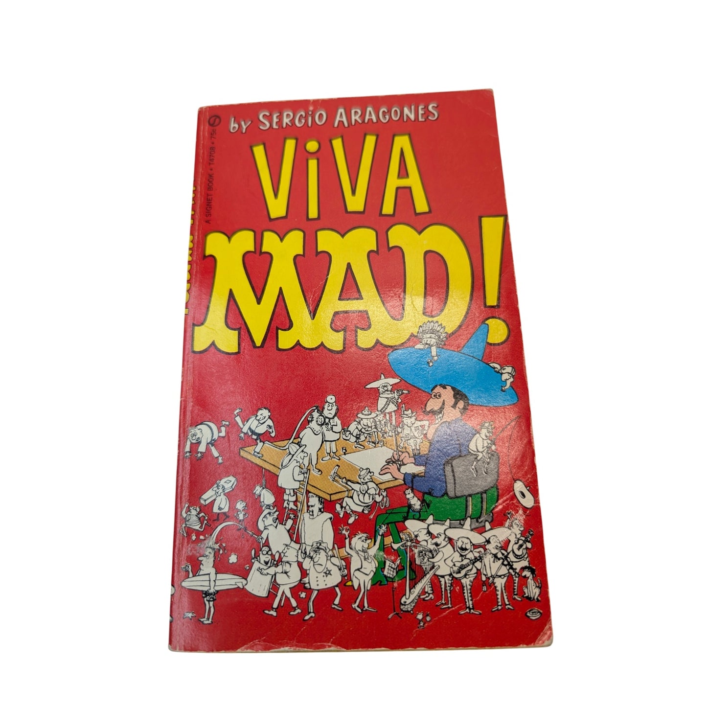 Viva MAD! by Sergio Aragones 1968 First Printing Vintage Paperback