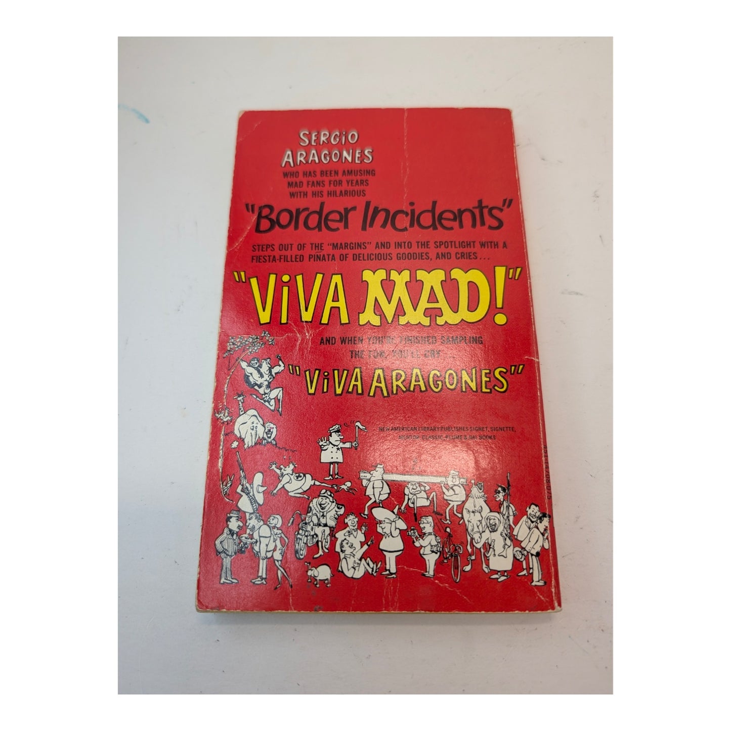 Viva MAD! by Sergio Aragones 1968 First Printing Vintage Paperback