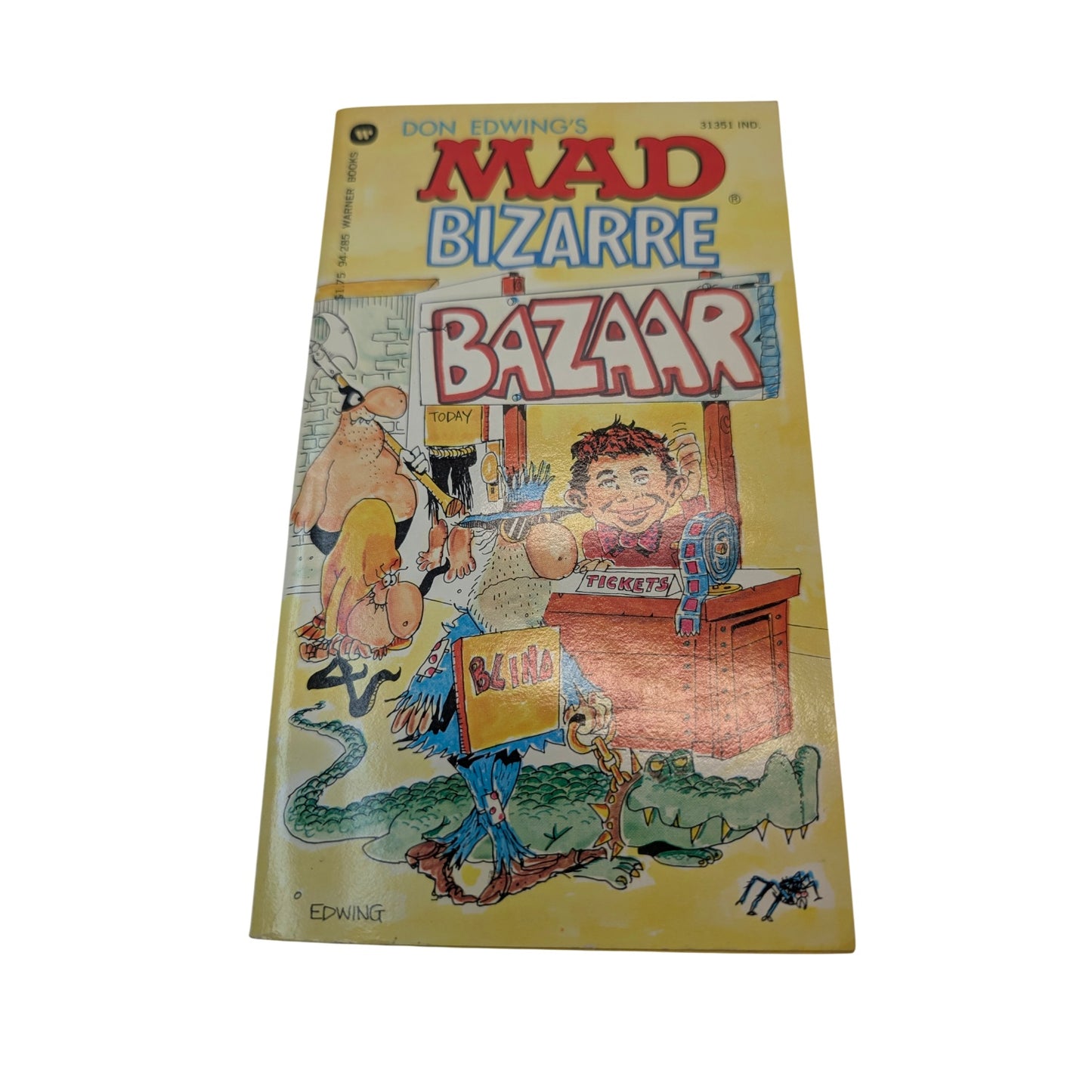 Don Edwing's Mad Bizarre Bazaar 1st Printing 1980 Vintage Paperback