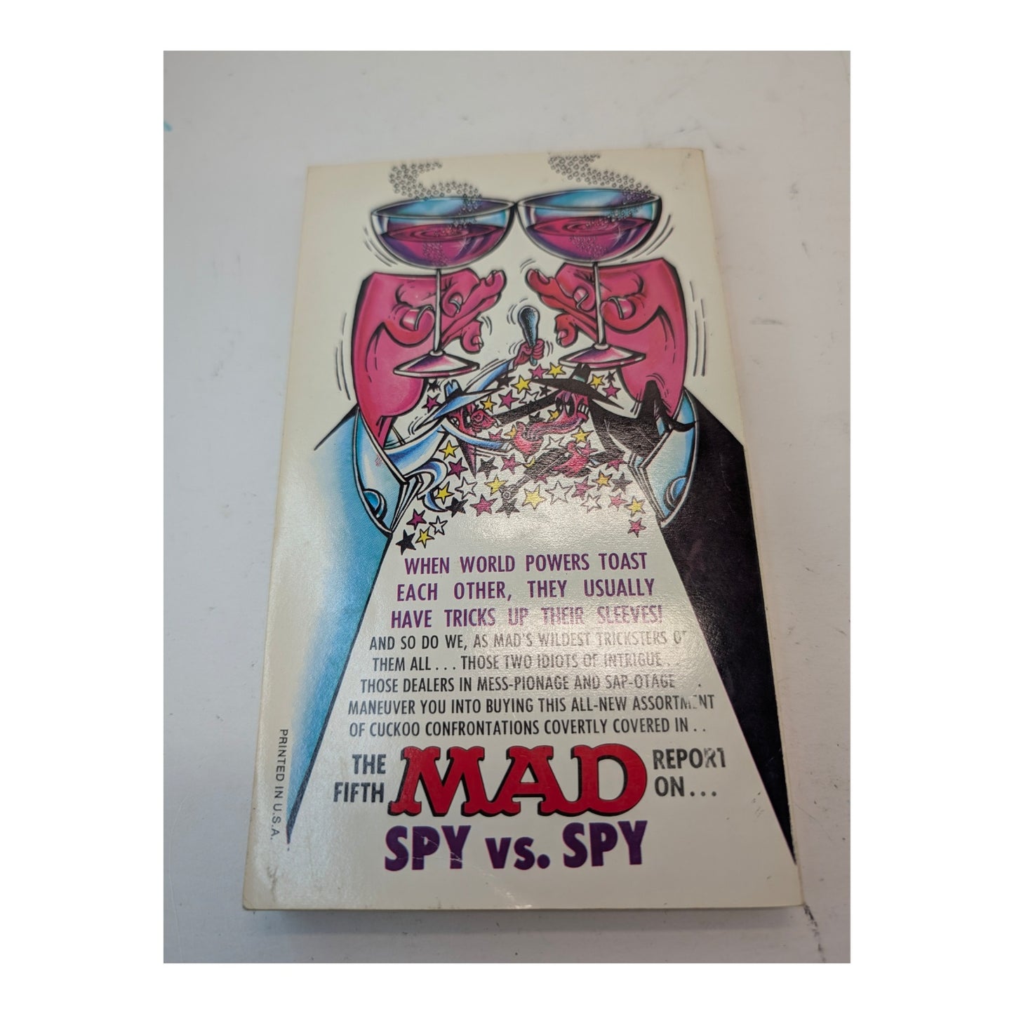 1978 MAD Spy vs Spy Paperback by Prohias, 1st Printing Vintage Comic Book