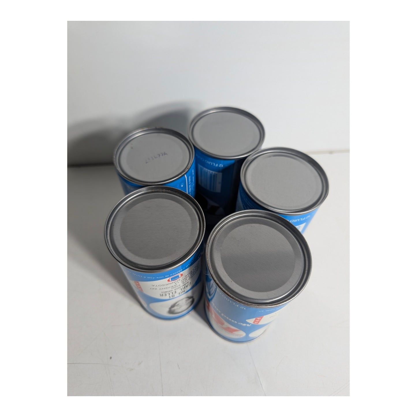 Vintage 1977 RC Cola Minnesota Vikings NFL Player Cans, Set of 5