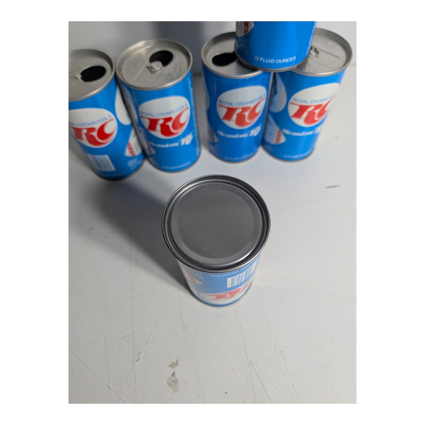 Vintage 1975 RC Cola Green Bay Packers NFL Player Cans Set of 6