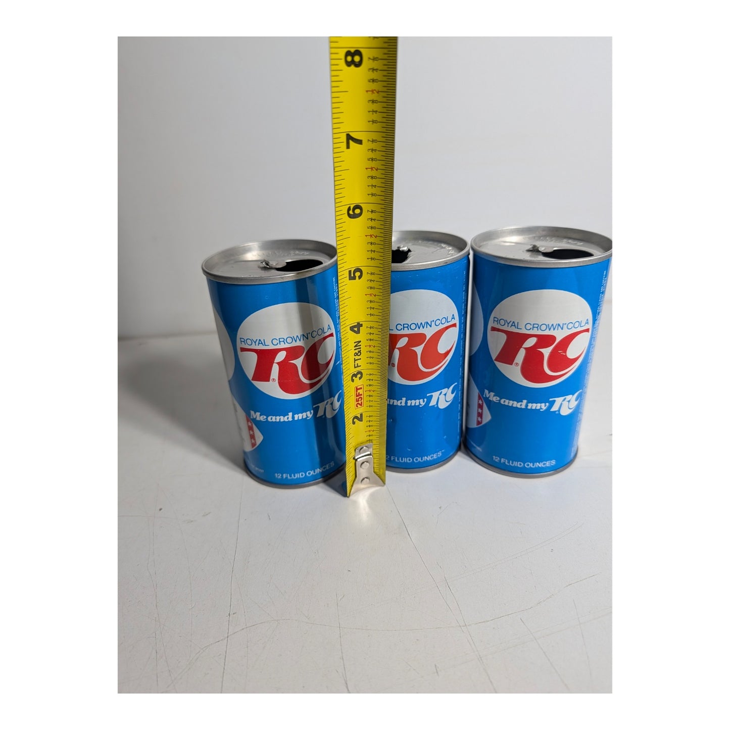 Vintage 1975 RC Cola Green Bay Packers NFL Player Cans Set of 6