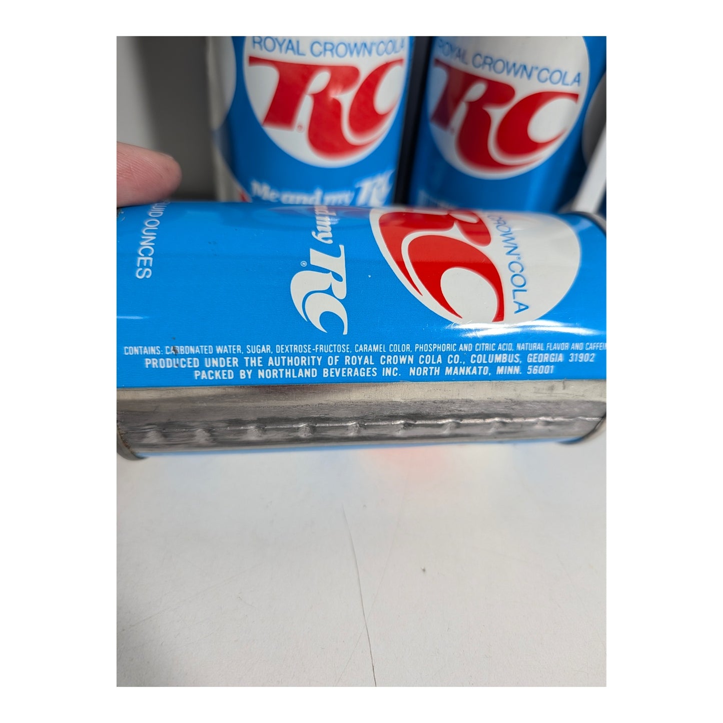 Set of 4 Vintage 1970s RC Cola NFL Pro Football Player Cans