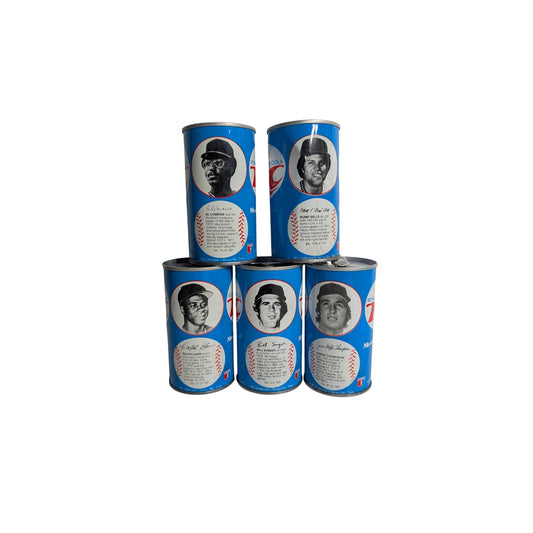 1978 RC Cola Minnesota Twins Baseball Collector Cans, Set of 5
