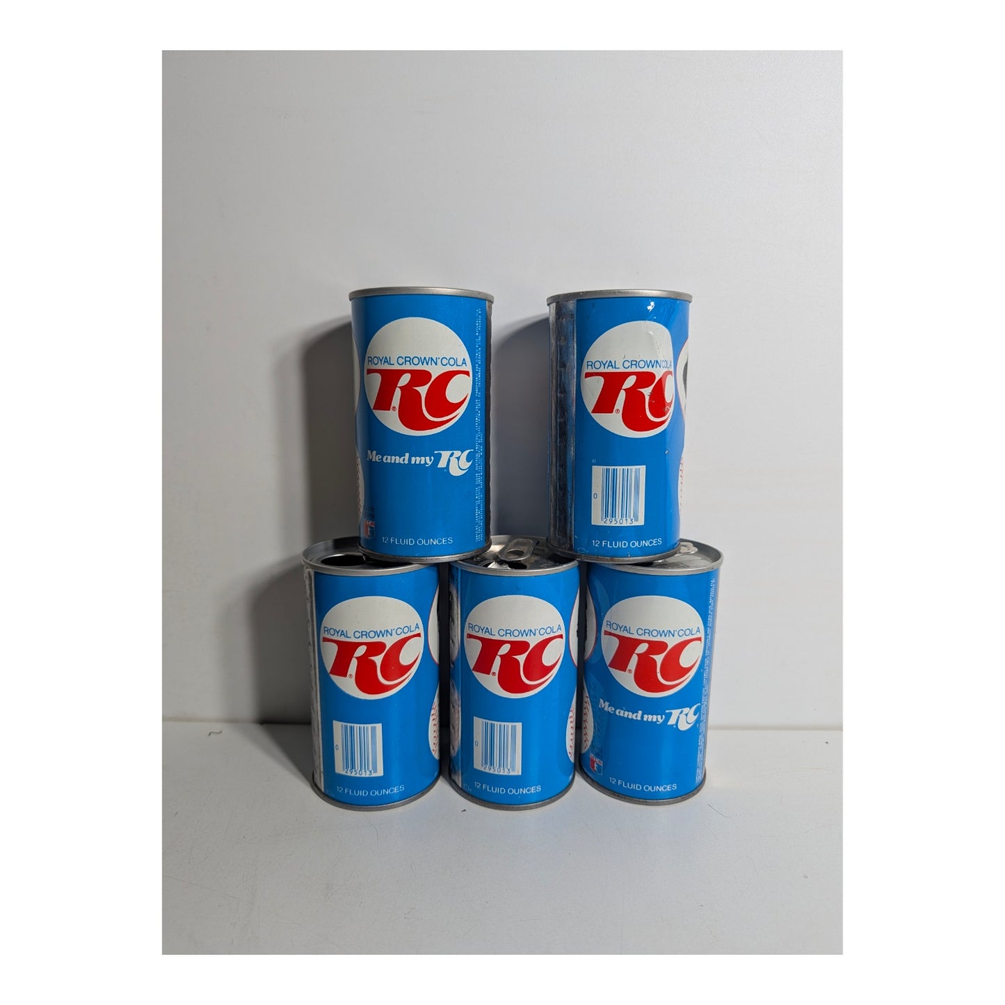 1978 RC Cola Minnesota Twins Baseball Collector Cans, Set of 5