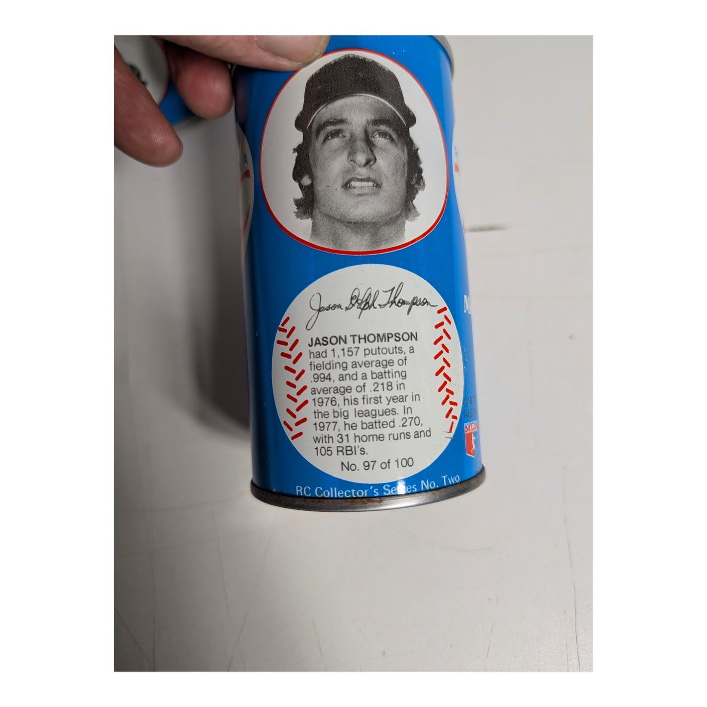 1978 RC Cola Minnesota Twins Baseball Collector Cans, Set of 5