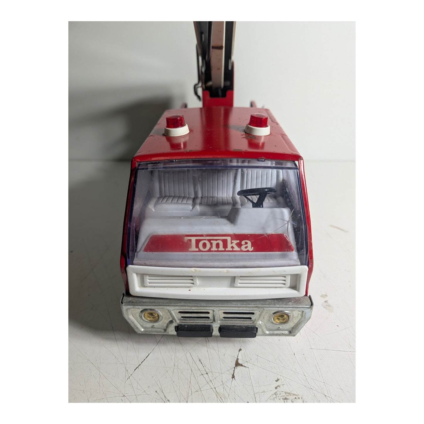 Vintage Tonka Snorkel Fire Truck | Pressed Steel 1970s Collector Toy