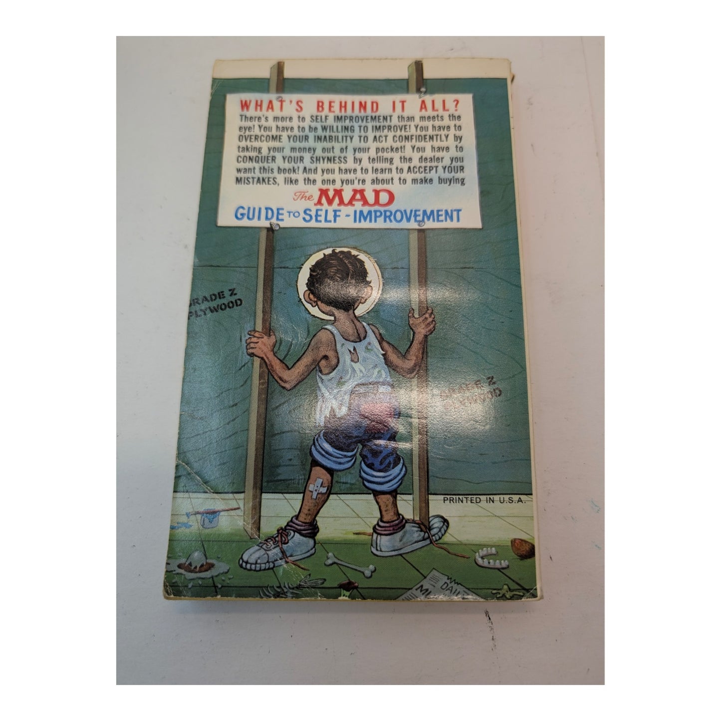 1979 MAD Guide to Self Improvement 1st Printing Vintage Paperback Al Jaffee Art