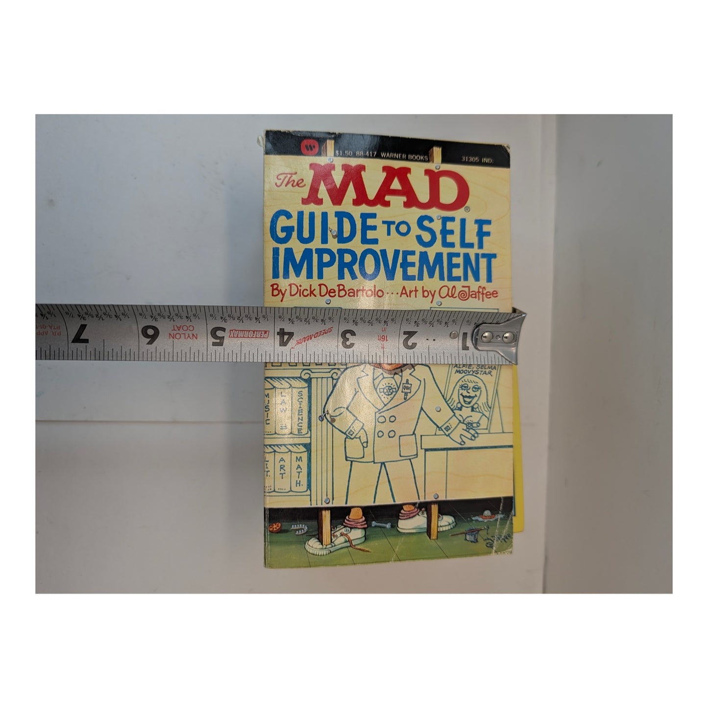 1979 MAD Guide to Self Improvement 1st Printing Vintage Paperback Al Jaffee Art